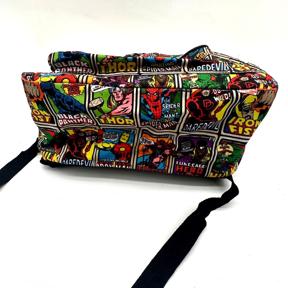 Marvel Comics Backpack – Vibrant Retro Superhero Print - Picture 8 of 8